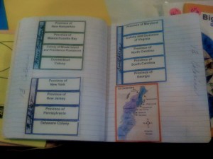 From Dinah Zike's Notebook Foldables book