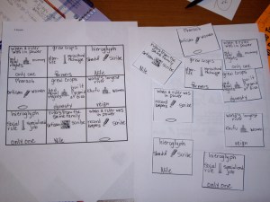 9 square answer key and student copy